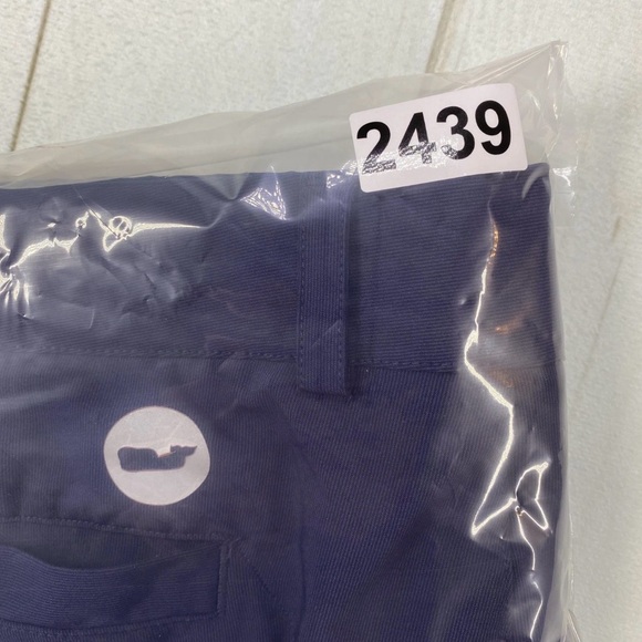 Vineyard Vines Fairway Pants Mens 33x30 Blue Stretch Golf Chinos 1P0254 - Picture 10 of 10
